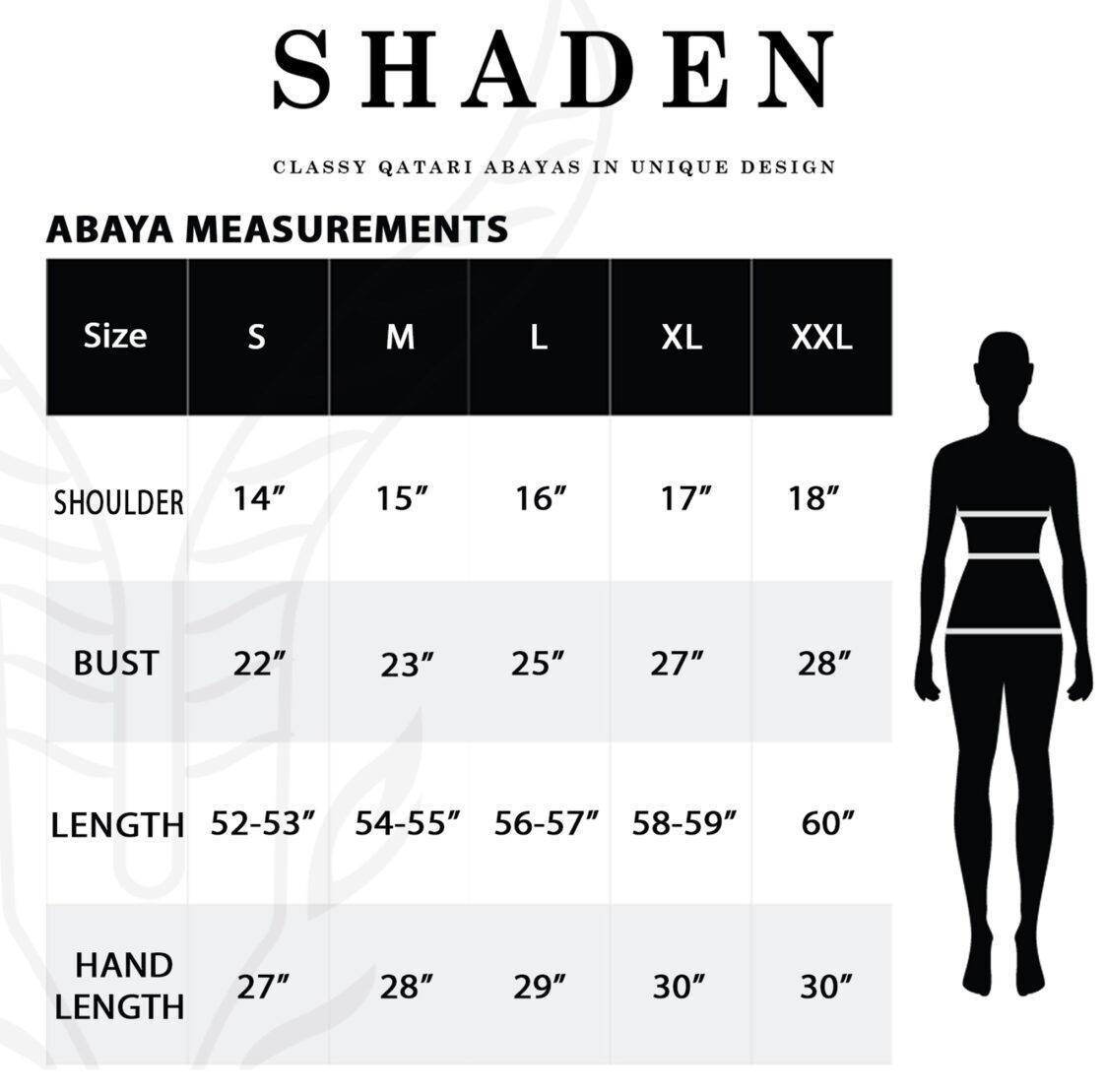 Classic Shaden Abaya